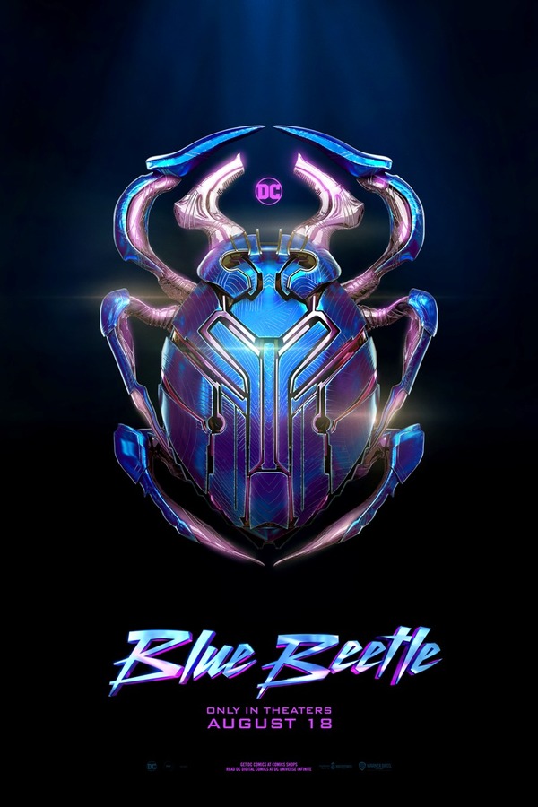 Blue Beetle movie poster